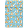 Soft Breathable Microfiber Fitted Crib Sheet, Standard Size 28in x 52in F193298