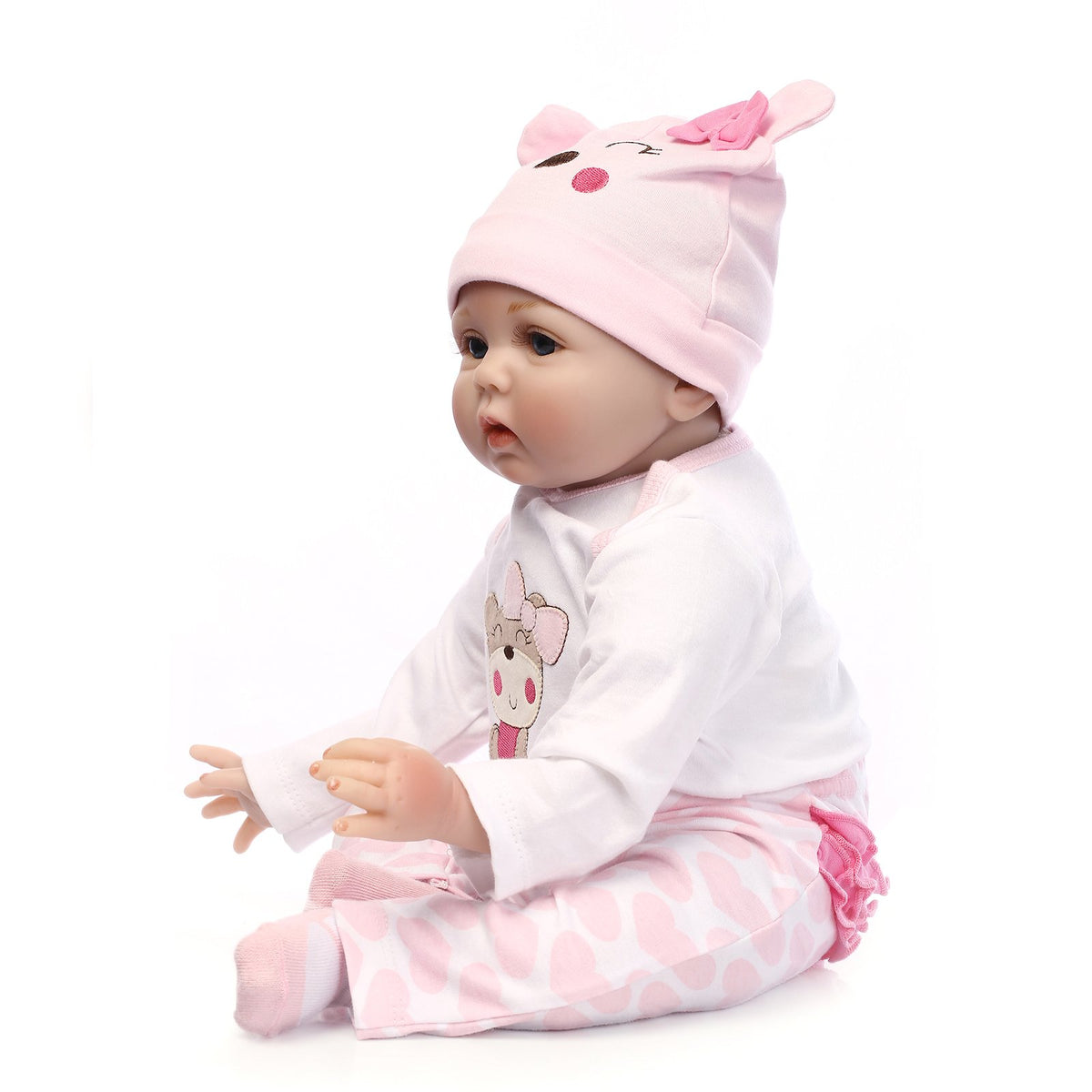 Pink Baby Clothes for 20"- 22" Reborn Doll D396