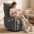 Small Power Swivel Rocker Recliner Chair F61911