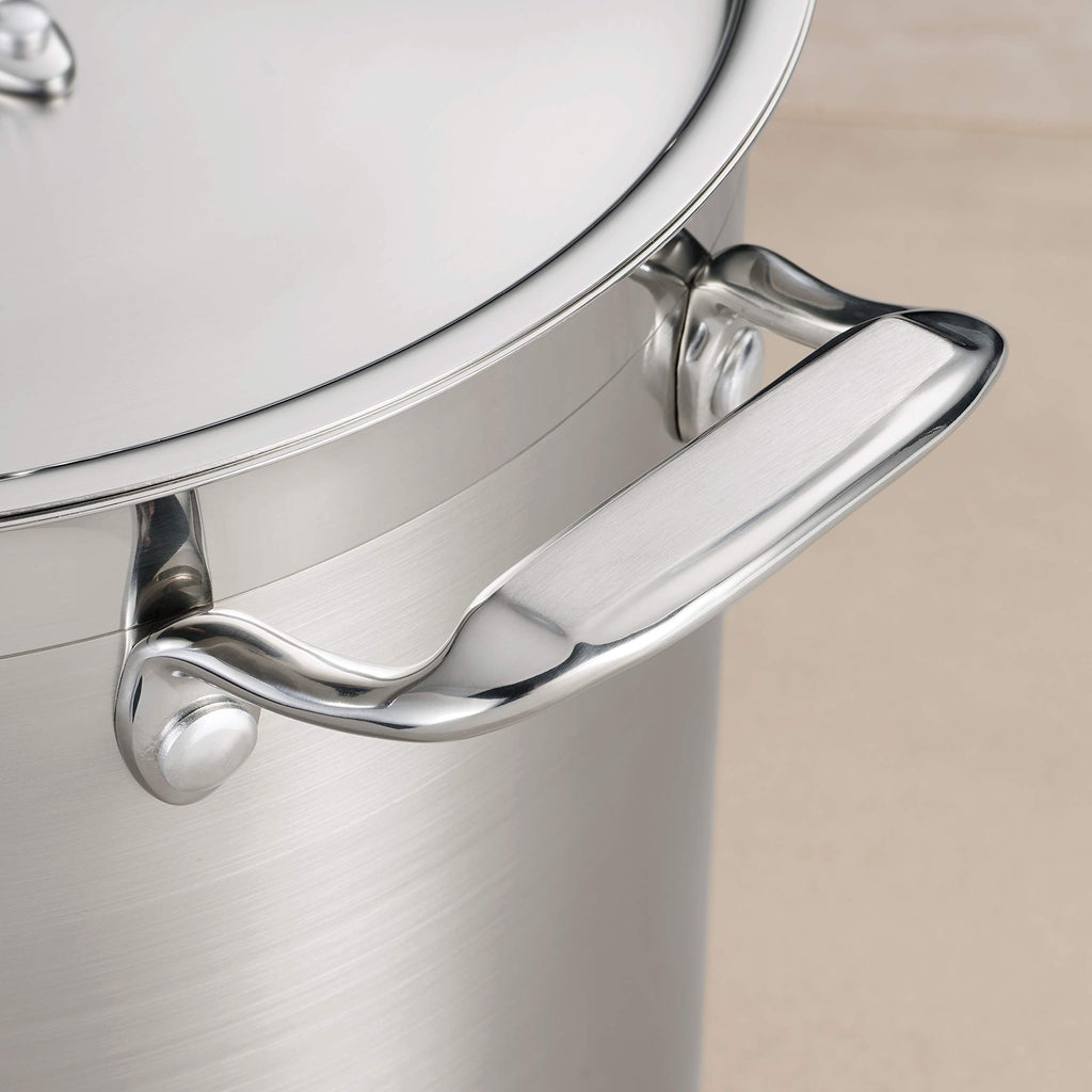 Stainless Steel 12-Quart Stock Pot with Lid N51796