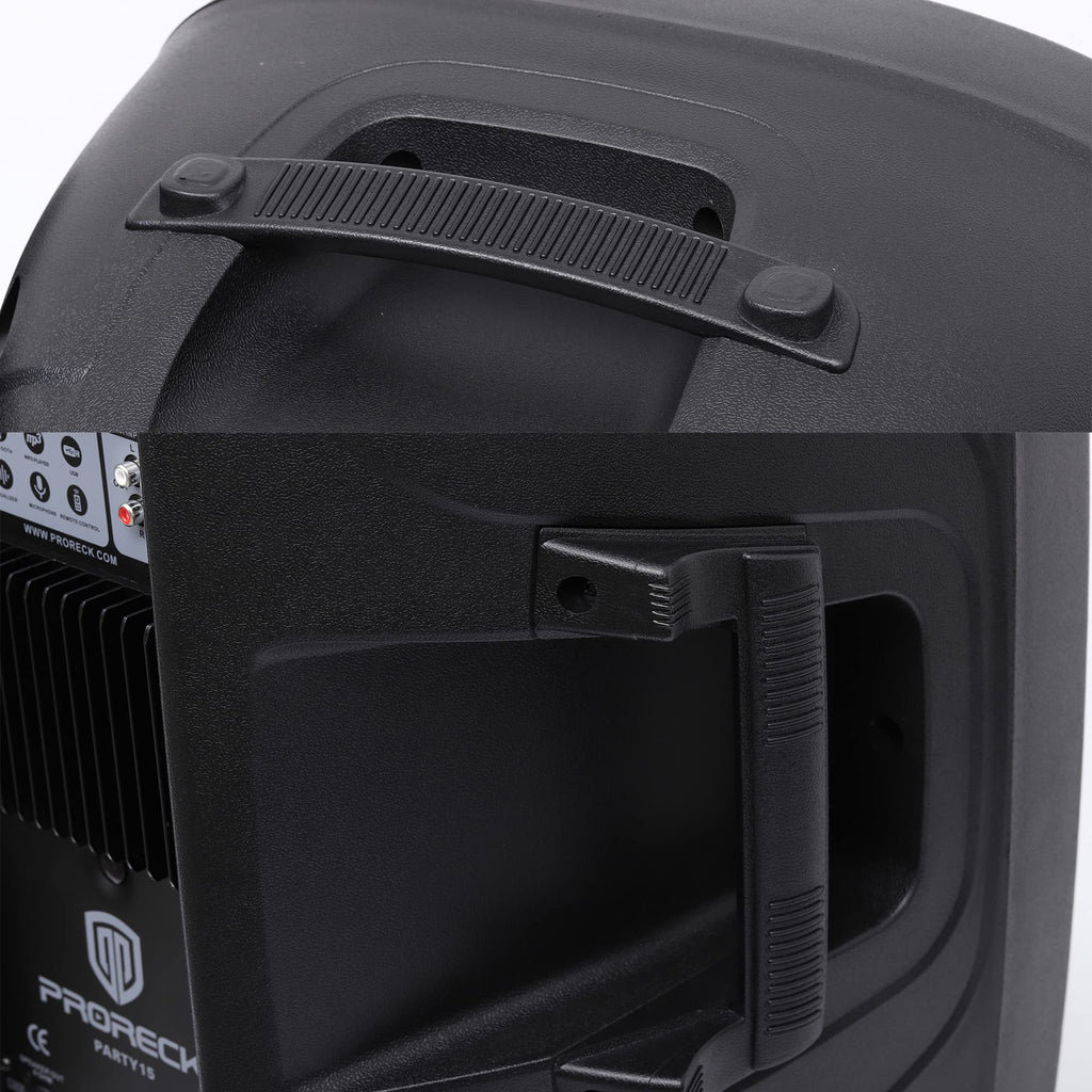 15-Inch 2000 Watt 2-Way Powered PA Speaker System P4934