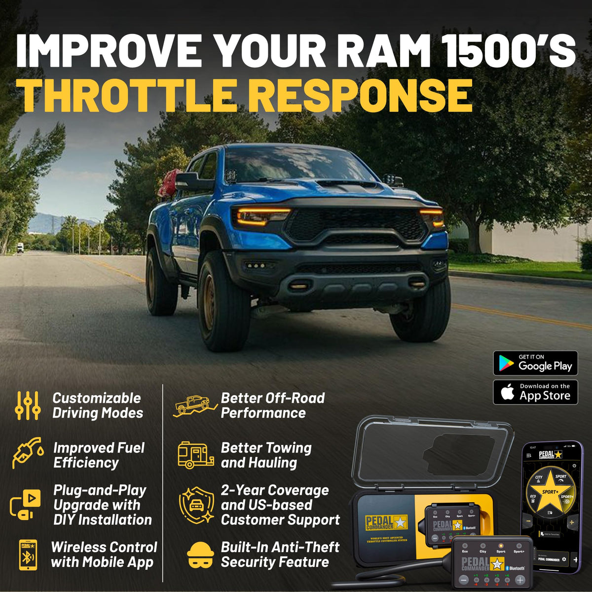 Ram 1500 Truck Throttle Controller V27410