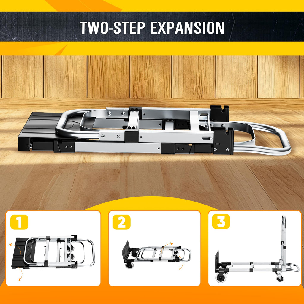600lbs 3 in 1 Folding Hand Truck Dolly H283