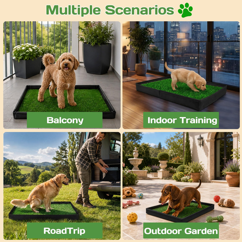 Dog Grass Pad with Tray O5710