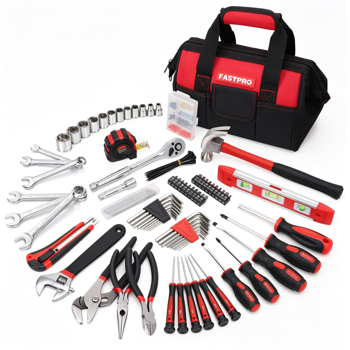 236-Piece Home Repairing Tool Set with Tool Bag K85733