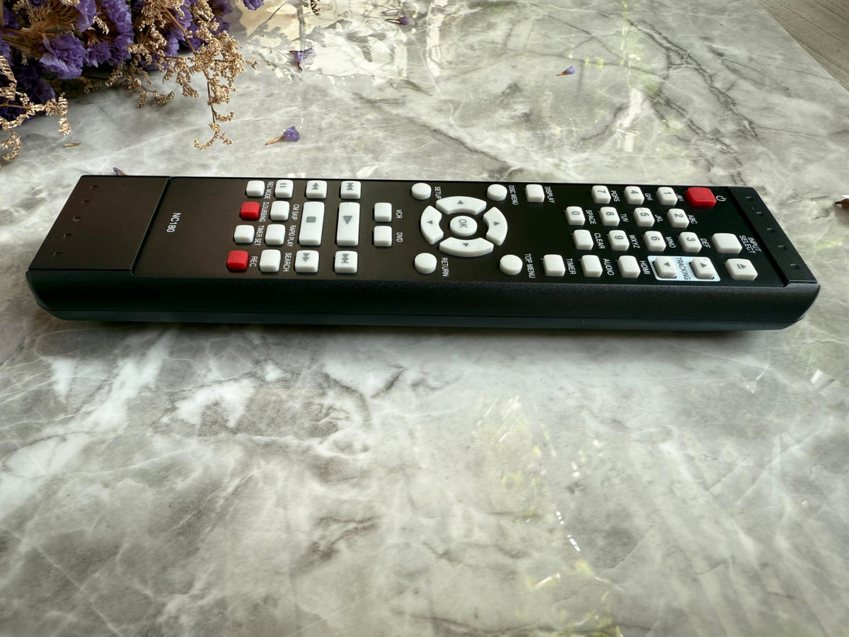 Replacement Remote Control for VCR/DVD Player Combo Recorder A26772