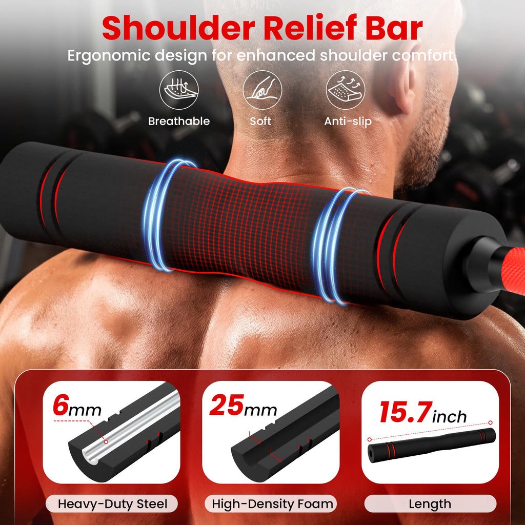 Adjustable Dumbbell Set 22/33/45/70/90lb Free Weight Set with Connector V267746
