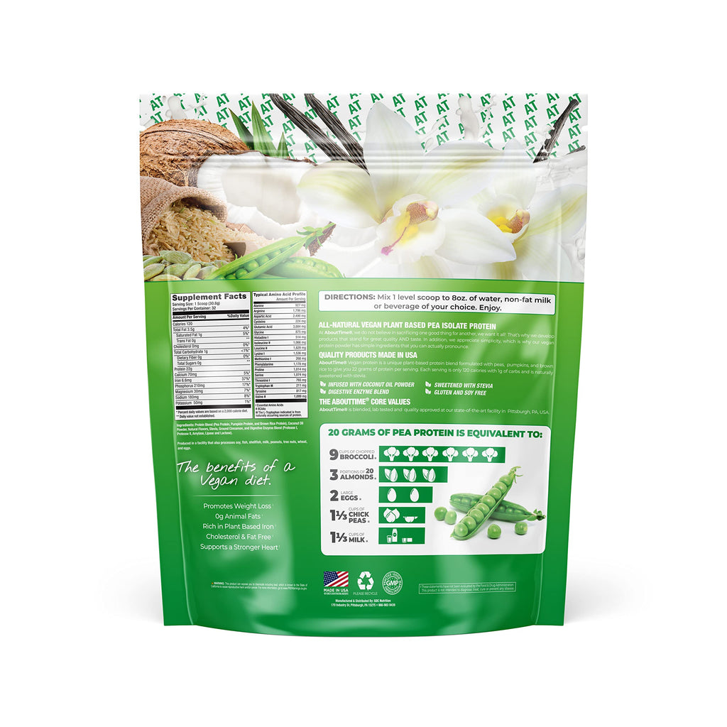 Vegan Protein Powder Vanilla D3651