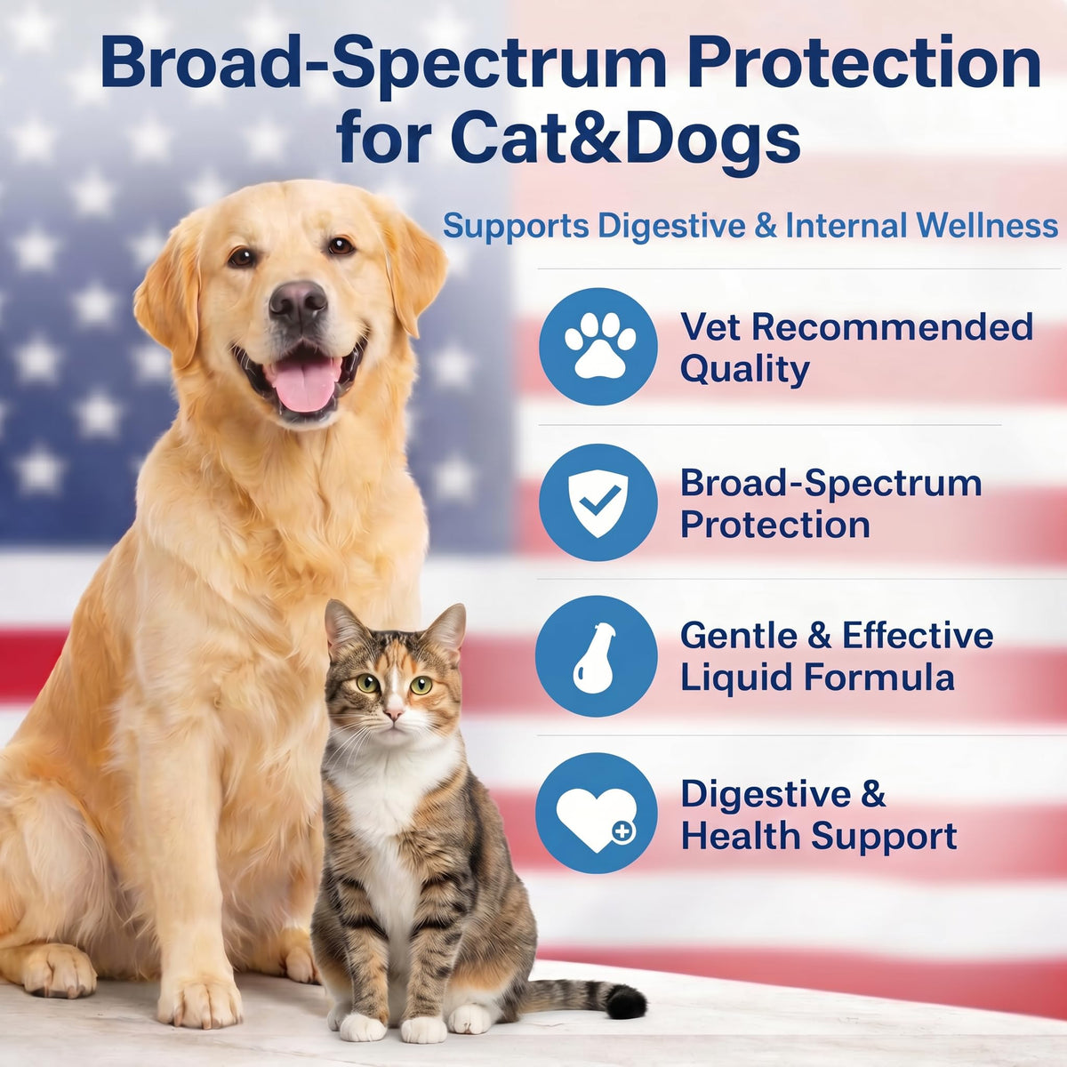 Dog & Cat Worm Care Liquid 3.38 fl oz C91536