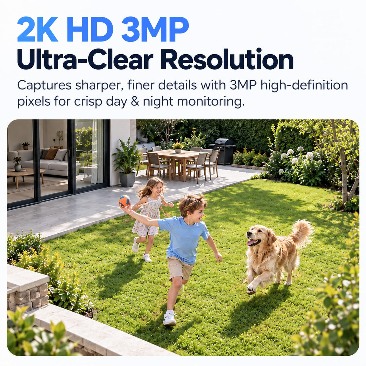2K Light Bulb Security Camera 5G&2.4G WiFi 360° 2 Pack N13706