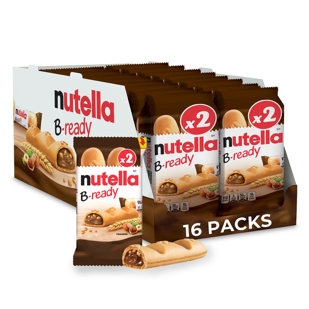 Hazelnut Spread Wafer Bars 1.55 oz 16 Packs X3890