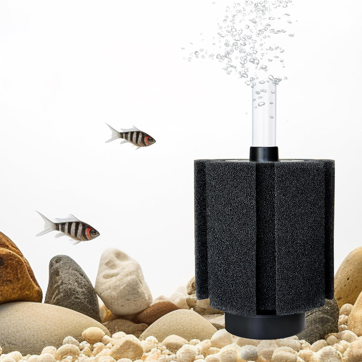 150 Gal Aquarium Sponge Filter with Air Stone Y4241