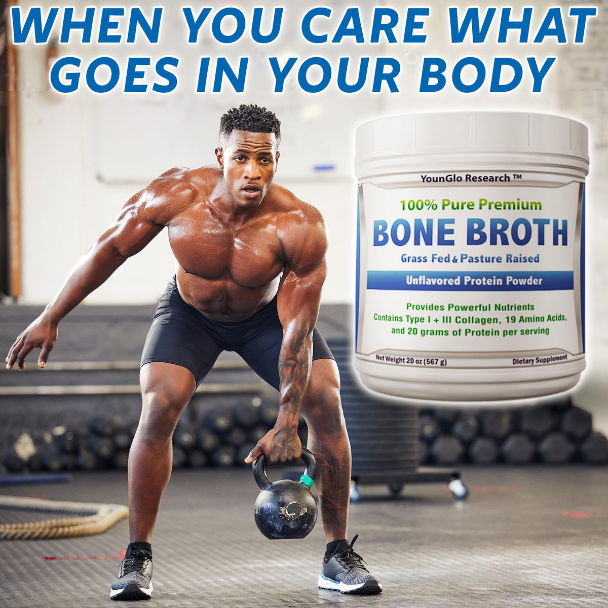Beef Protein Powder 1.25 lb Unflavored C71325