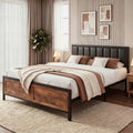 Full Size Metal Bed Frame with Headboard and Footboard G436737