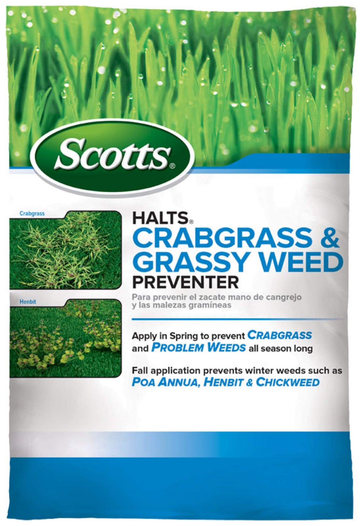 Crabgrass & Grassy Weed Preventer 10.06 lbs U393