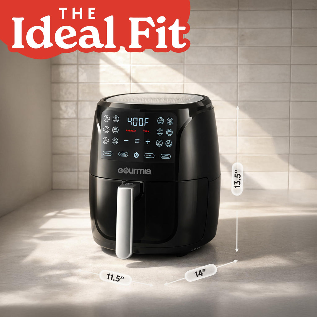 Black 6 Qt Air Fryer Q54381