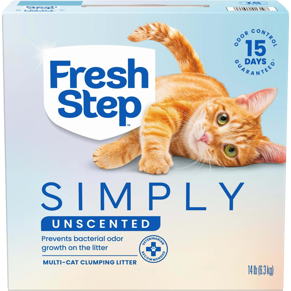 Unscented Clumping Cat Litter with Activated Charcoal, 14 lb N456526