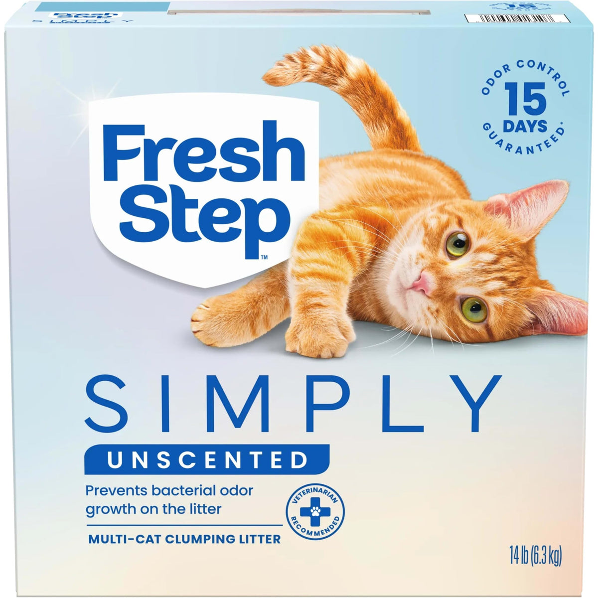 Unscented Clumping Cat Litter with Activated Charcoal, 14 lb N456526