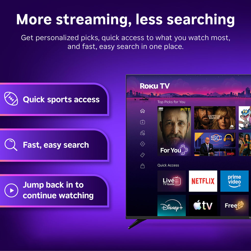55-Inch 4K QLED Mini-LED Smart TV X53555