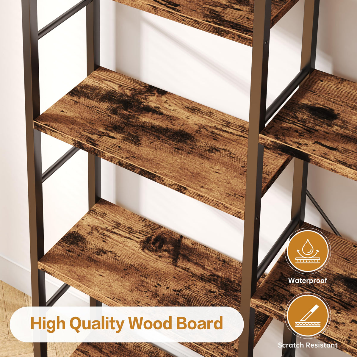5 Tier Bookshelf T3659