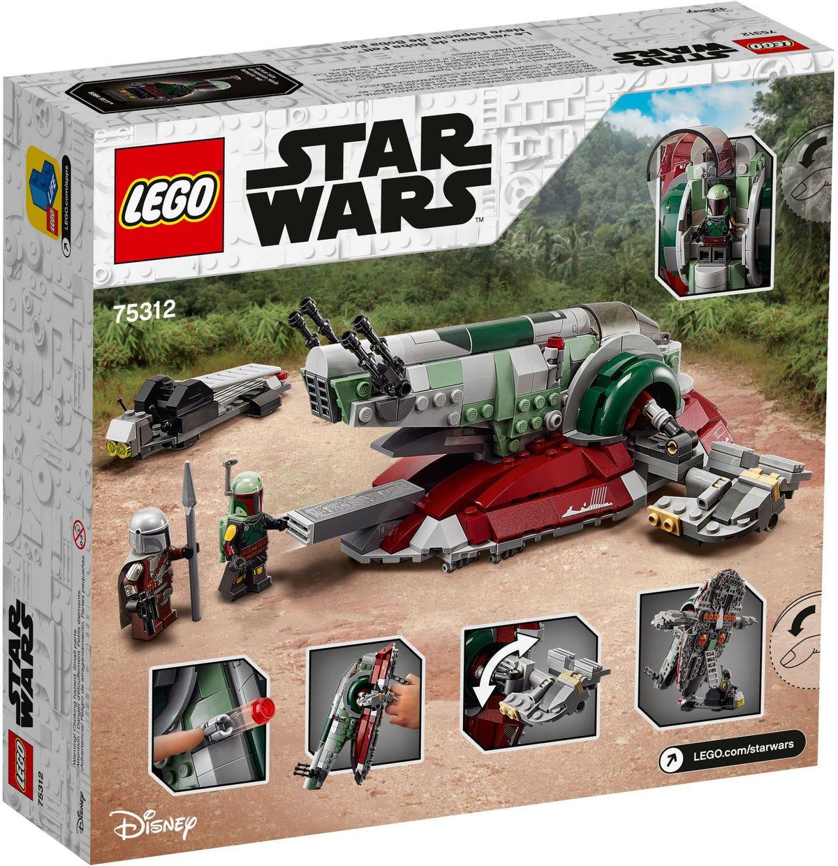 Building Toy with Rotating Wings and 2 Minifigures B315295