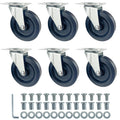 Caster Wheels for Mechanic Creepers, 3'' Pack of 6 G127786