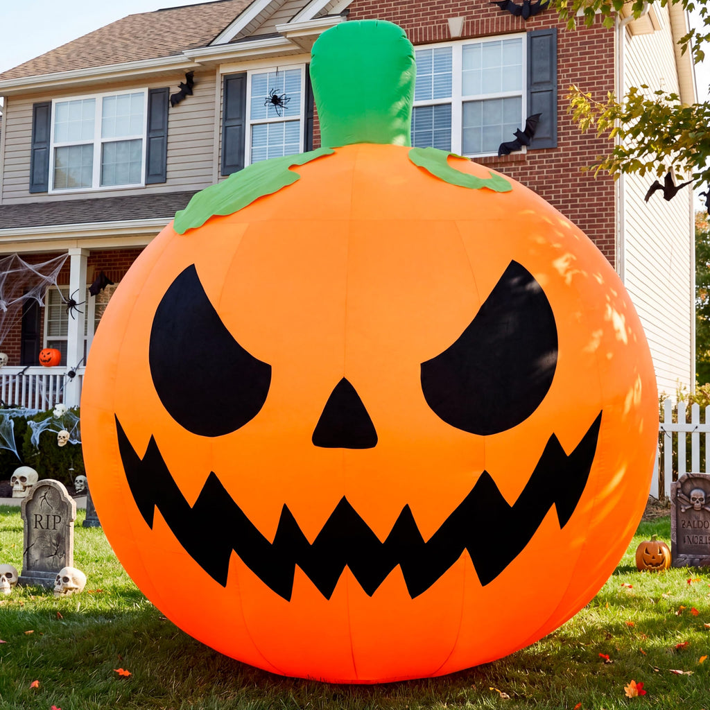 10FT Tall Inflatable Pumpkin with Built-in LED Lights Z618